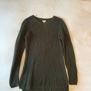Dark Green Knitted Sweater